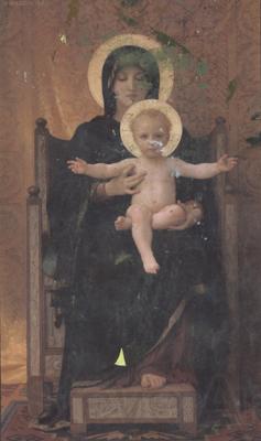 Adolphe William Bouguereau Virgin adn Child (mk26)